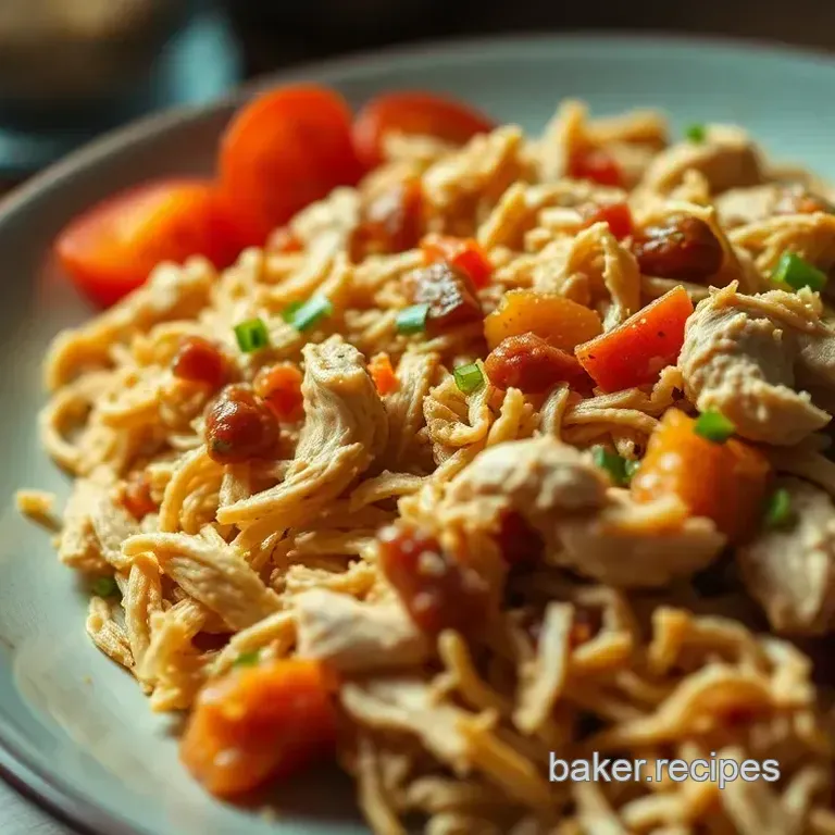 Speedy Southwestern Shredded Chicken