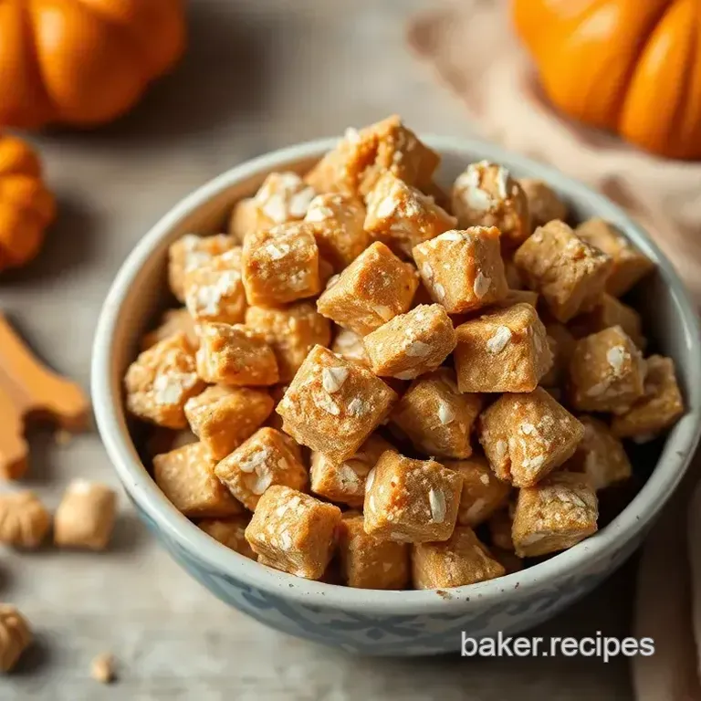 Spiced Pumpkin Delight Puppy Chow