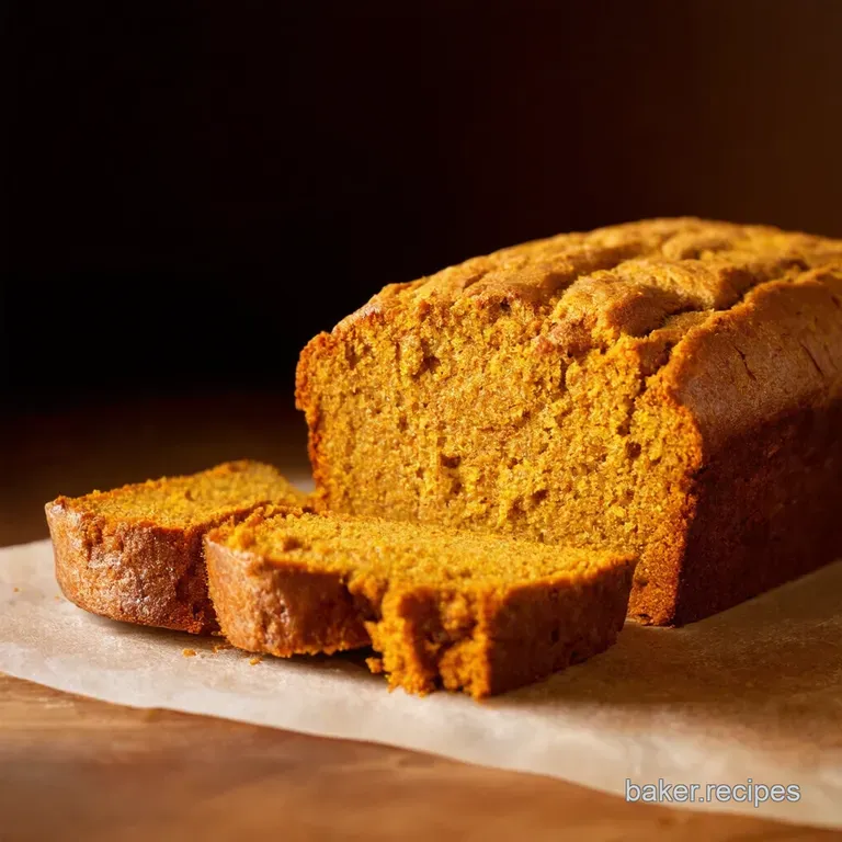 Spiced Whole Wheat Pumpkin Dream Loaf presentation