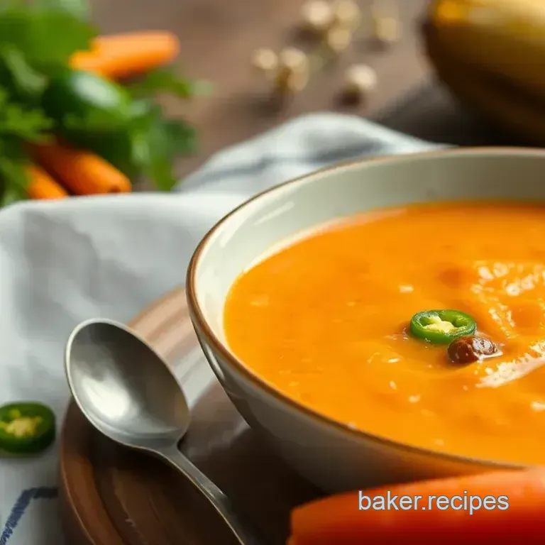 My Cozy Sautéed Carrot Soup with Spicy Jalapeños: The Ultimate Comfort Food Sautéed Carrot Soup with Spicy Jalapeños