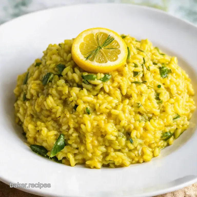 Spring Vegetable Lemon Risotto with Grilled Asparagus