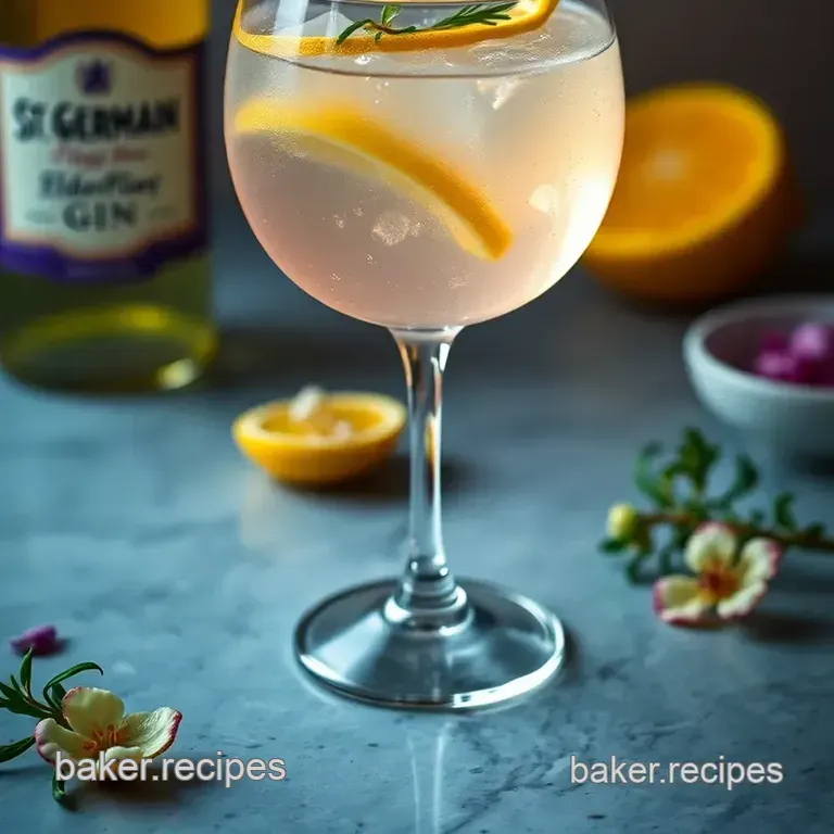 St. Germain Sparkler presentation