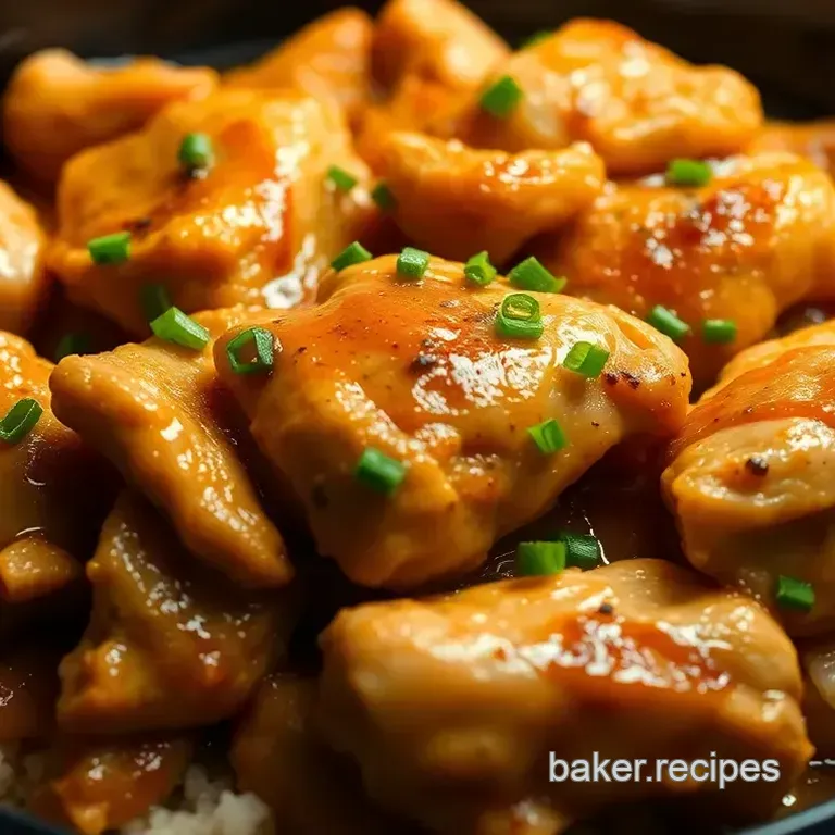 Sticky & Sweet: Slow Cooker Honey Garlic Chicken