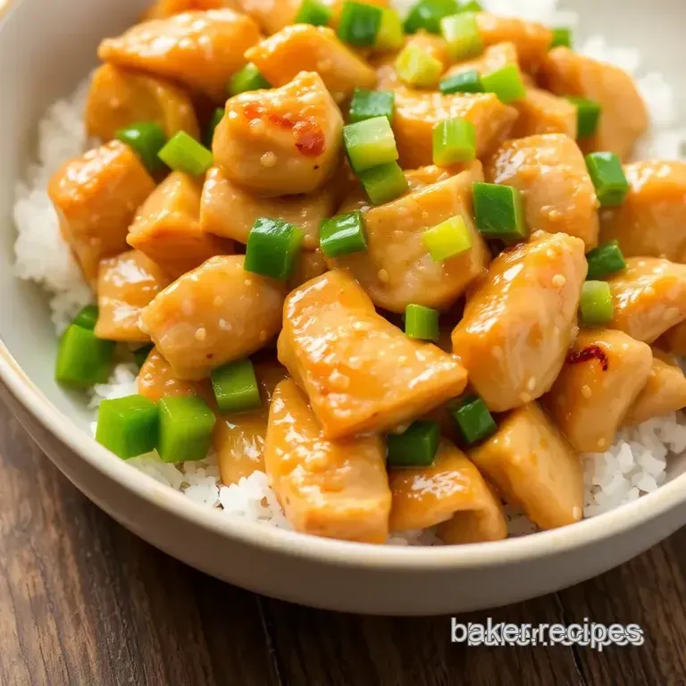 Ginger Jar Chicken Stir-Fry presentation