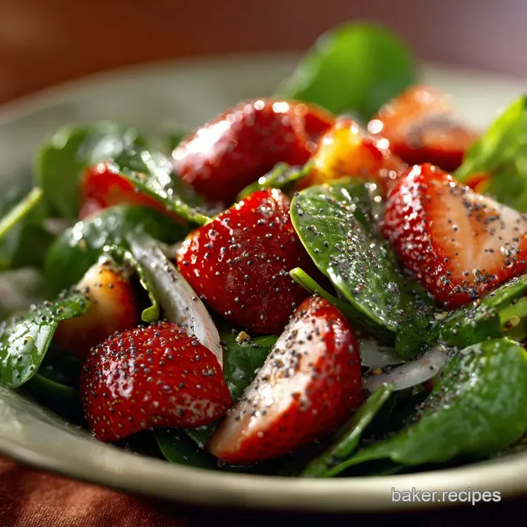 Strawberry Spinach Salad with Poppy Seed Dressing The Ultimate Classic