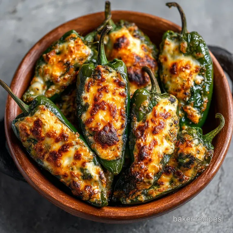 Stuffed Poblano Peppers: Smoky & Tender Filling