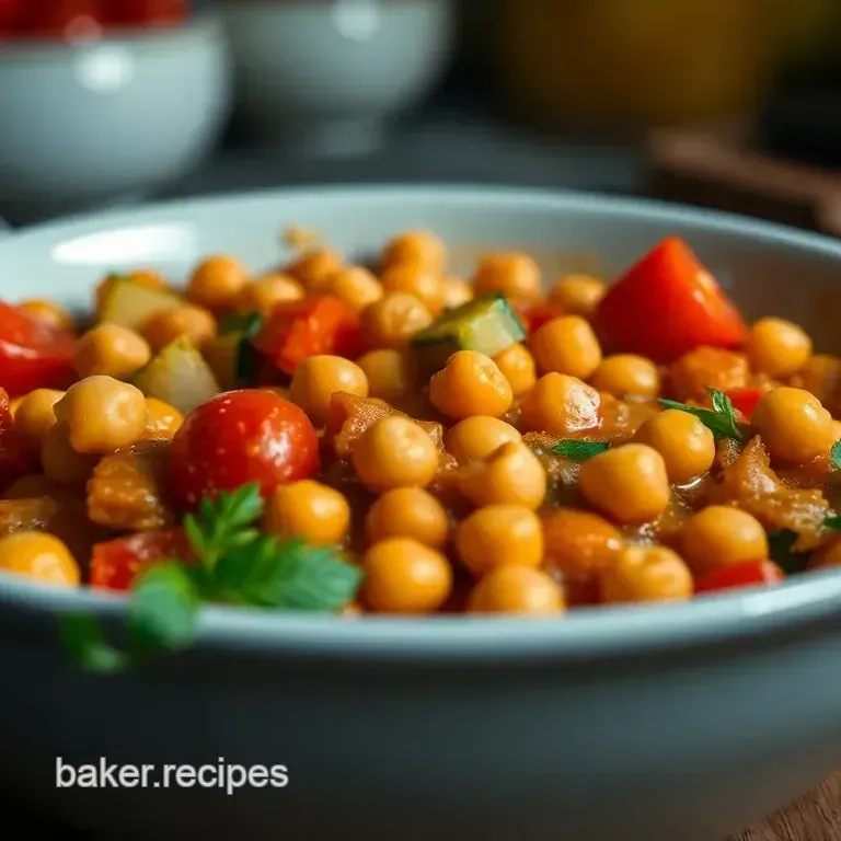 Summer Vegetable and Chickpea Curry