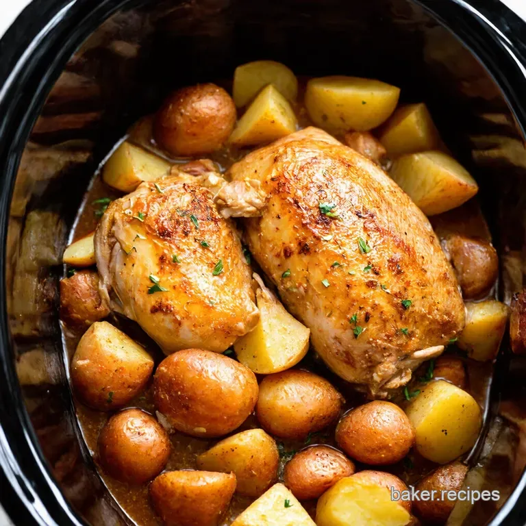 Sunday Slow Cooker Chicken Taters Comfort Food Sorted