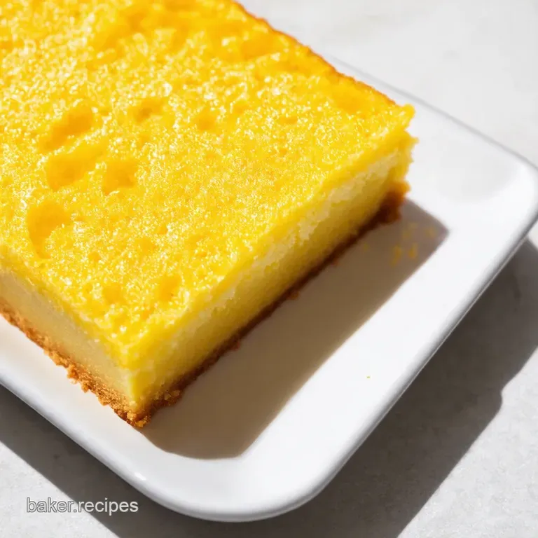 Sunshine Lemon Slice Traybake
