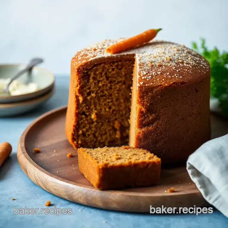 Luscious & Moist Carrot Cake: A Slice of Heaven presentation