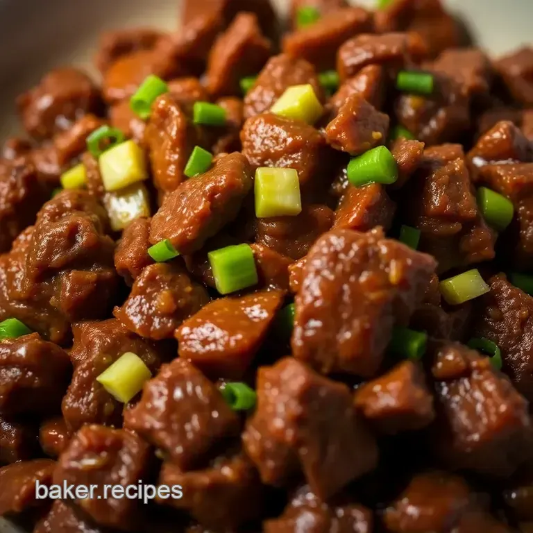 Sweet and Savory Korean Beef Bulgogi presentation
