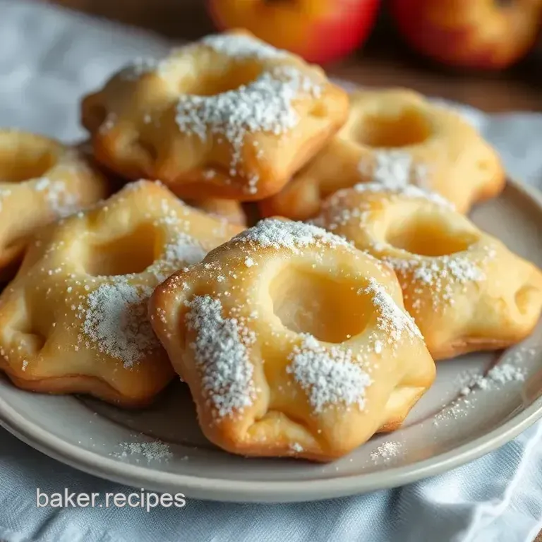Fried Apple Beignets - Sweet and Fluffy Treats