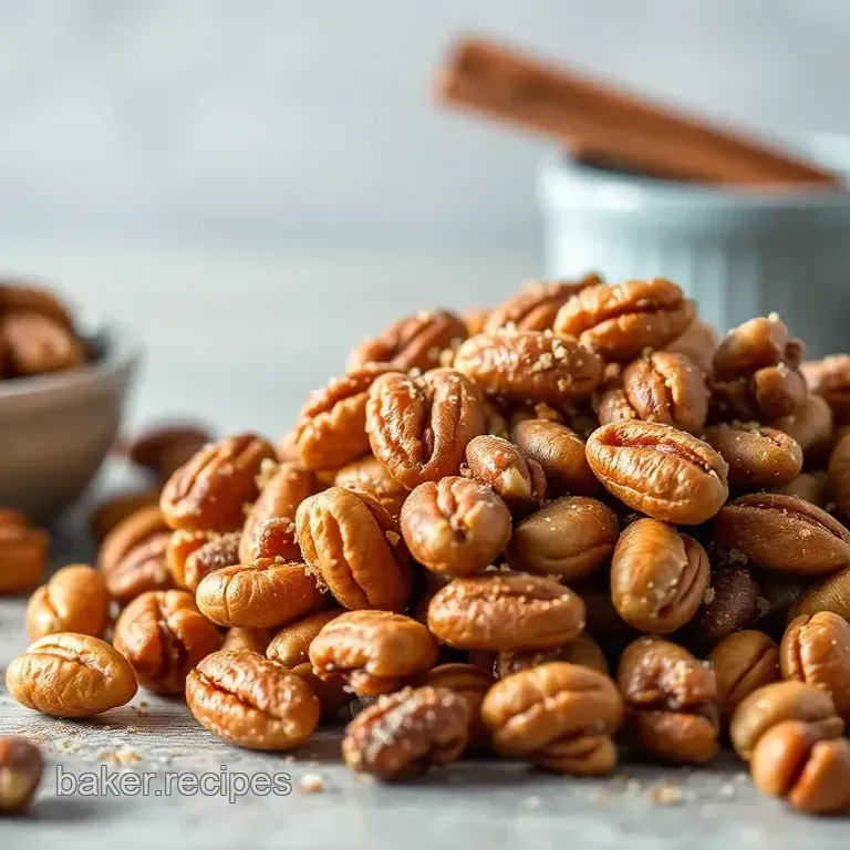 Bake Mixed Nuts with Sweet Cinnamon Crunch