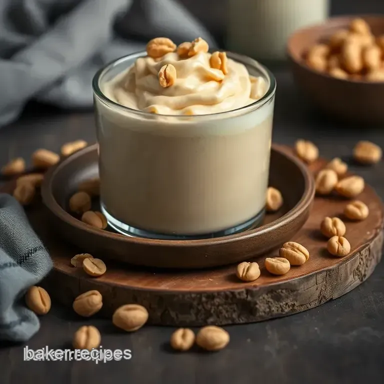 Blend Peanuts for Sweet Creamy Delight presentation