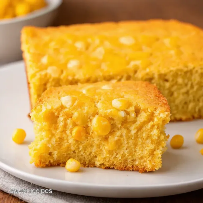 Sweet Savory Cornbread a Double Dose of Corn Goodness presentation
