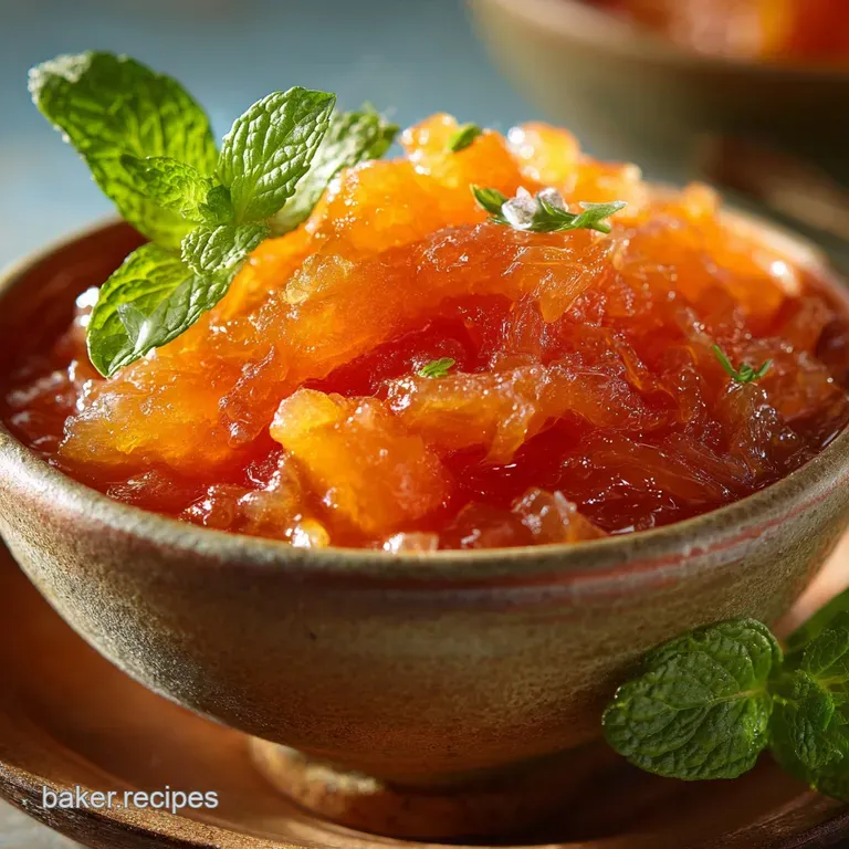 Sunshine in a Jar Tangy Cantaloupe and Ginger Chutney