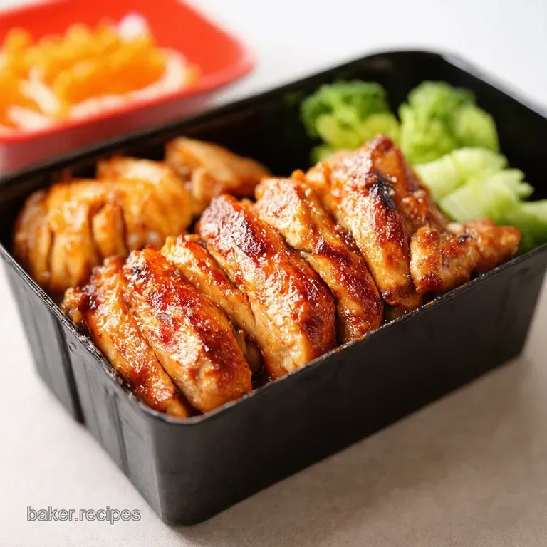 Teriyaki Chicken Bento Bonanza Easy Weekday Lunch presentation