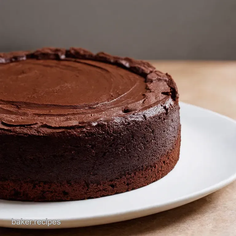 The Decadent Flourless Chocolate Torte