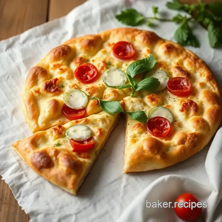 Bake Focaccia Pizza: A Family Favorite! presentation