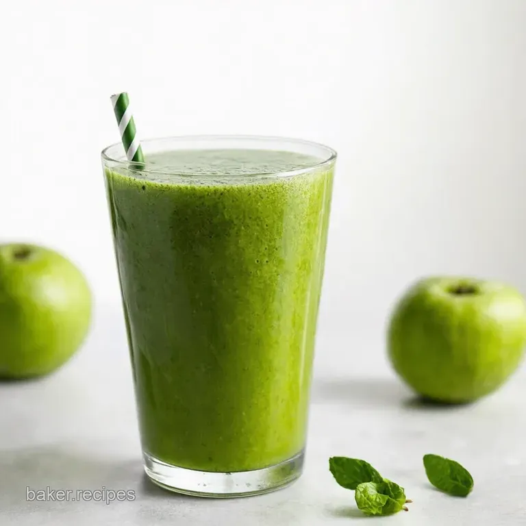 Get Up and Glow My Healthy Green Smoothie Recipe
