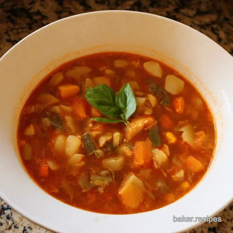 The Hearty Harvest Minestrone a Taste of Italy in Every Bowl presentation