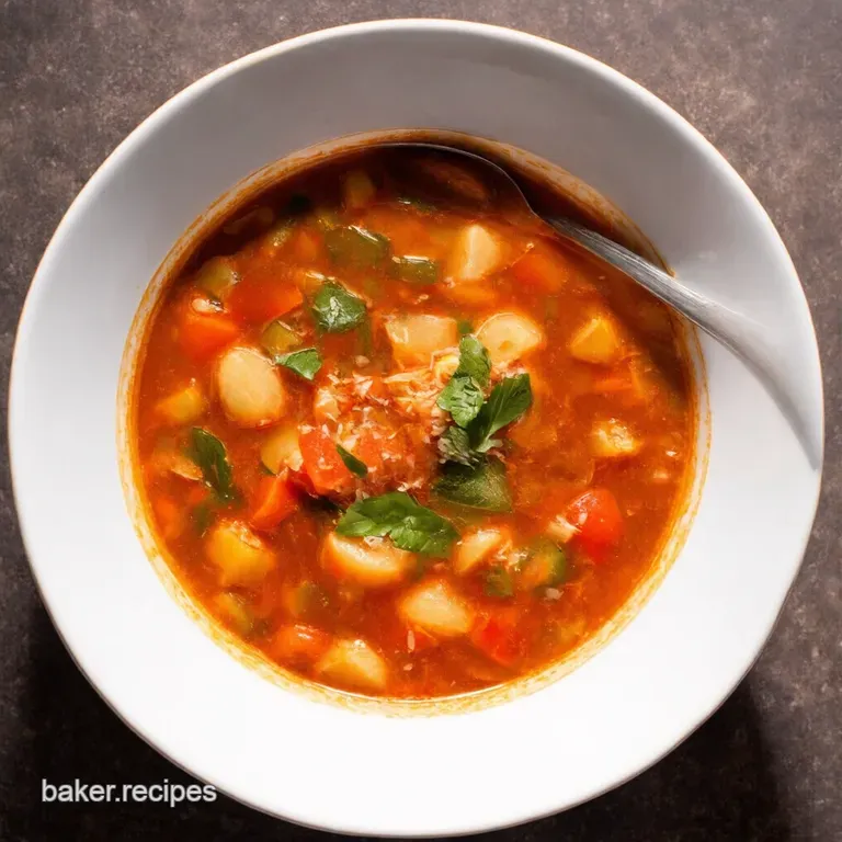 The Hearty Harvest Minestrone A Taste of Italy in Every Bowl