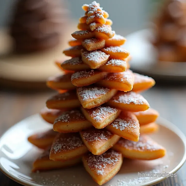 The Twinkling Nutella Puff Pastry Christmas Tree