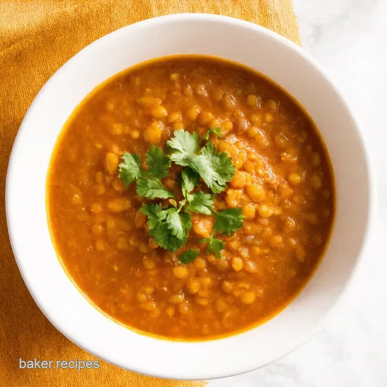 The Ultimate Cozy Lentil Soup (Hearty & Flavorful!)