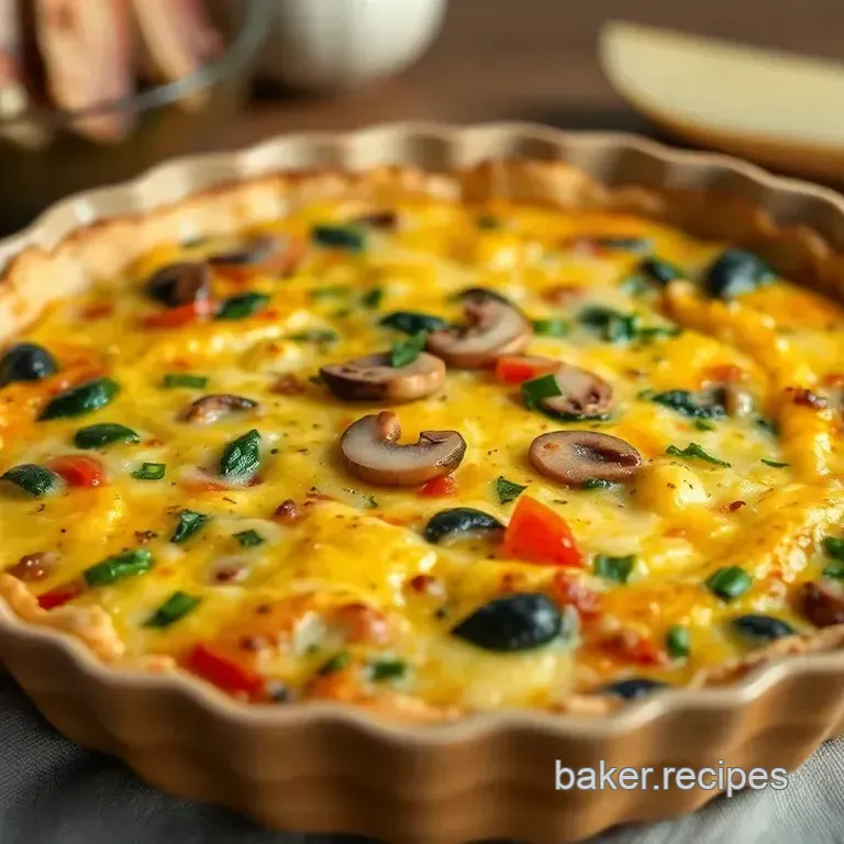The Ultimate Crustless Quiche: Light Fluffy and Flavour-Packed