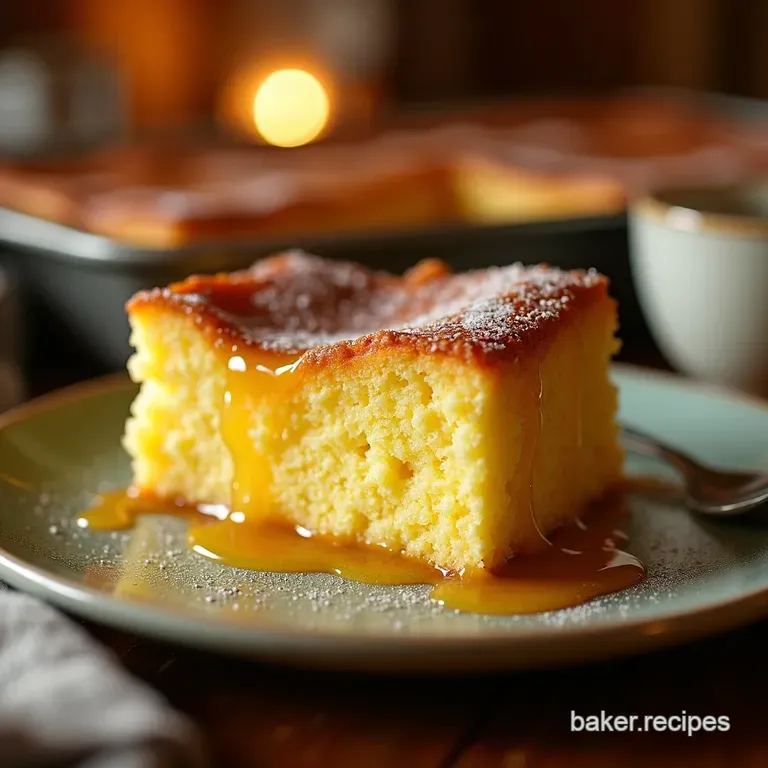 The Ultimate Gooey Butter Cake St Louis Style presentation
