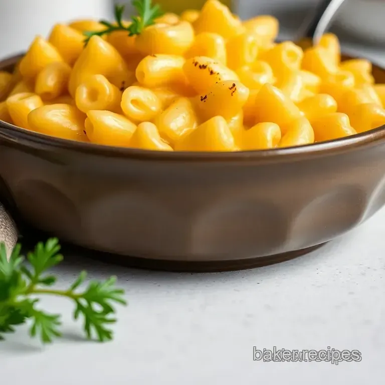 The Ultimate Homemade Mac and Cheese presentation