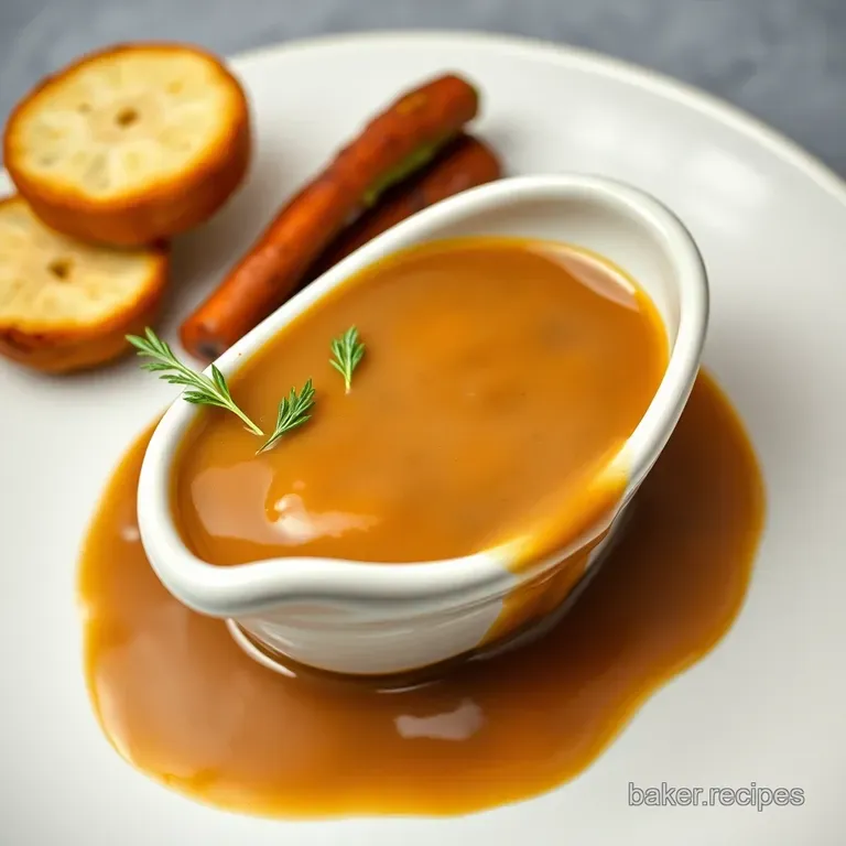 The Ultimate Roast Dinner Gravy (From Scratch!) presentation