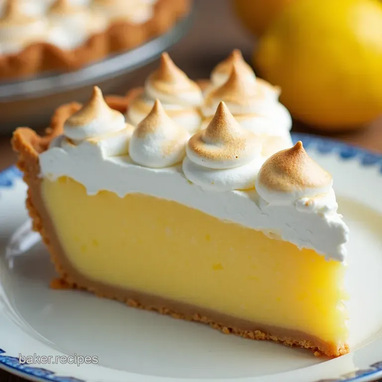 The Ultimate Sunshine Lemon Meringue Pie A Taste of Zest and Cloud