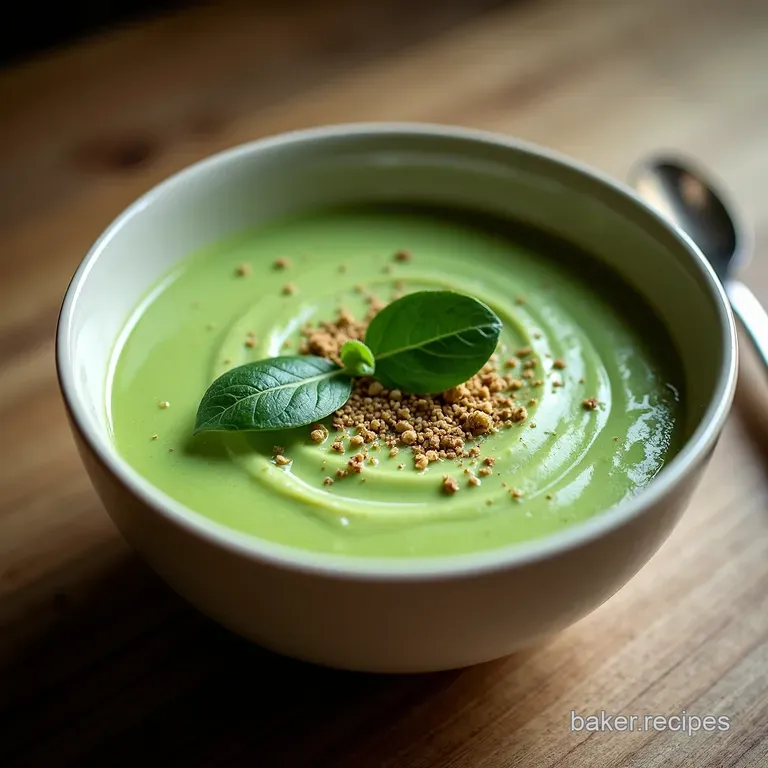The Velvety Emerald Dream Classic Cream of Spinach Soup