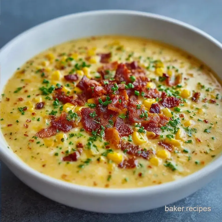 Thick Corn Chowder: Velvety and Hearty