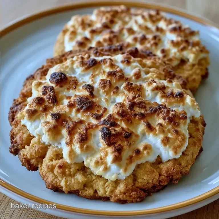 Toasted Marshmallow Cookies in 32 Minutes