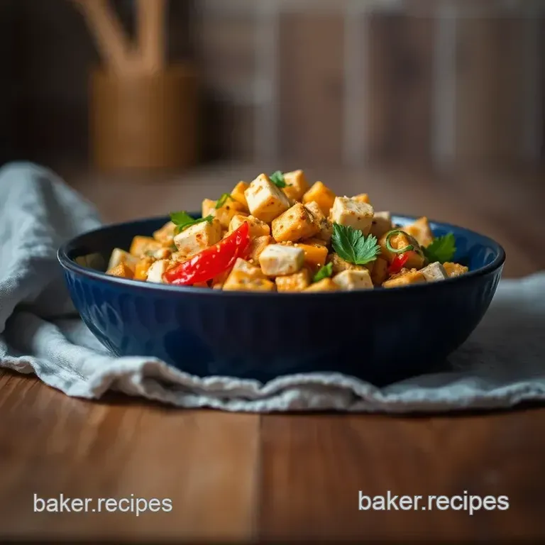 Tofu Scramble Breakfast Burritos presentation