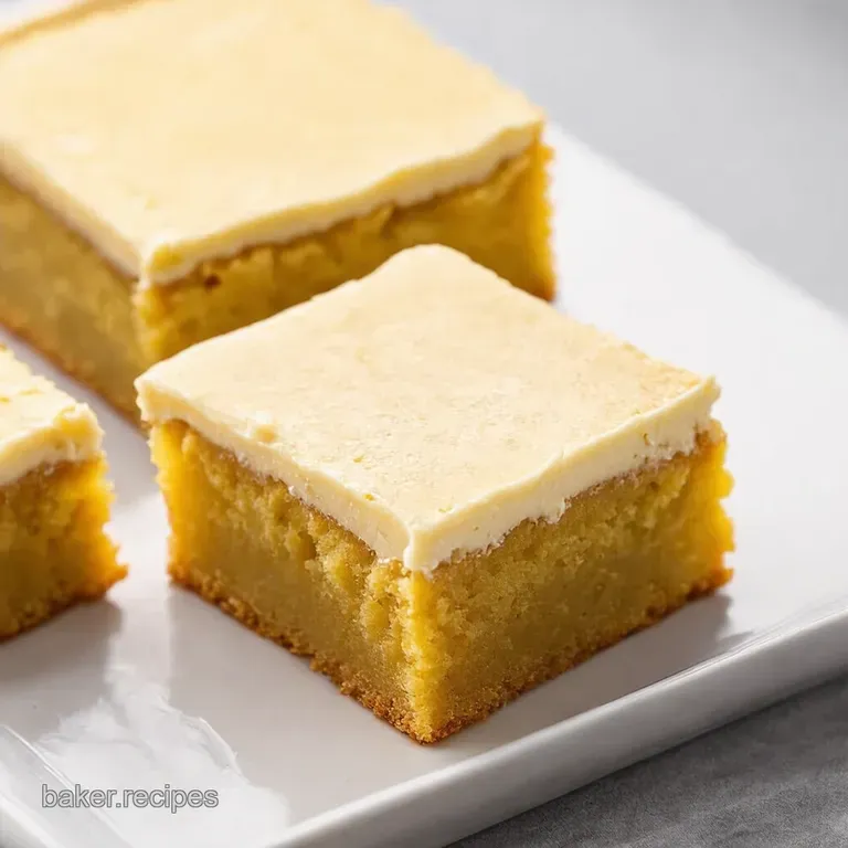 My GoTo Banana Bars Recipe with Cream Cheese Frosting