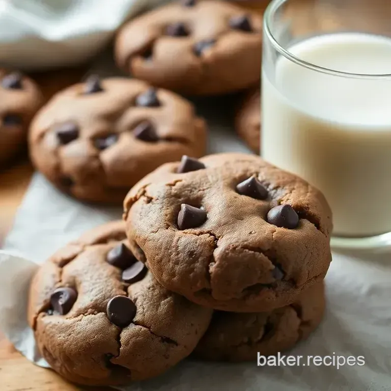 Bake Triple Chocolate Chip Cookies Delight