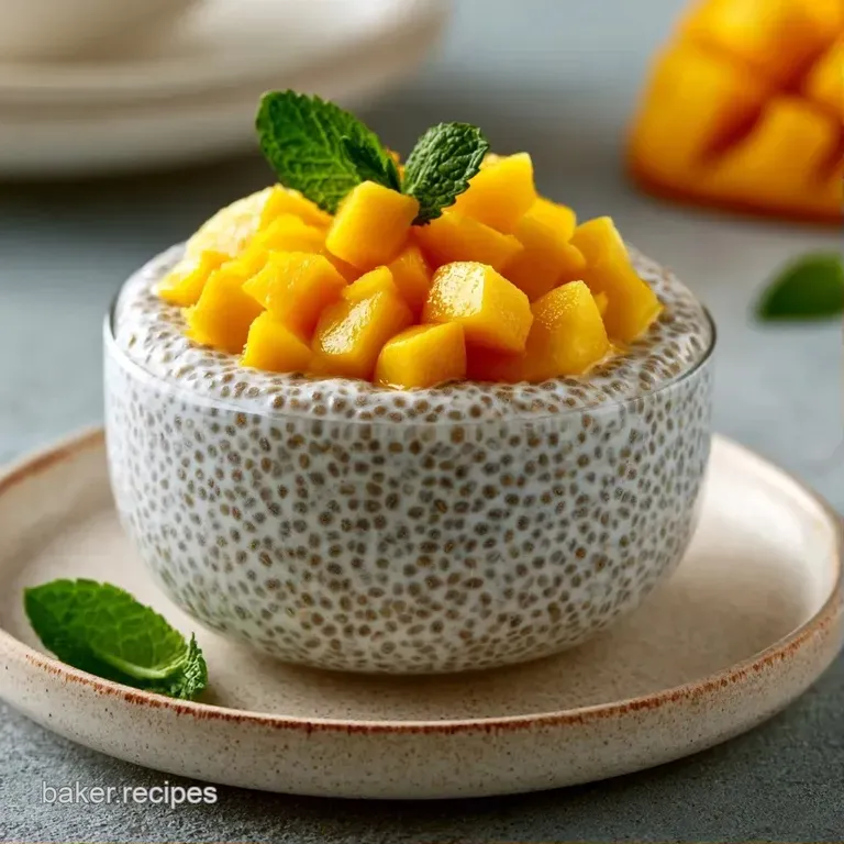 A sleek glass bowl filled with white chia pudding, topped with sliced kiwi and a sprinkle of golden toasted coconut.