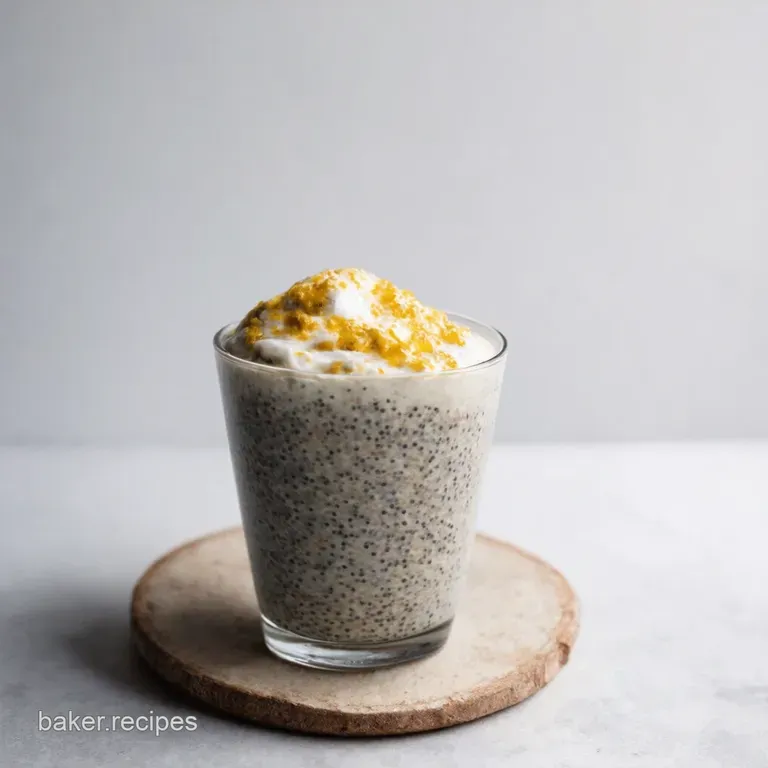 Tropical Paradise Coconut Chia Pudding