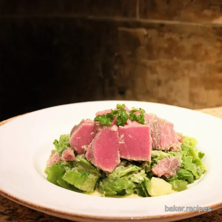 Tuna Alla Mediterranea a Sunshinepacked Italian Tuna Salad presentation