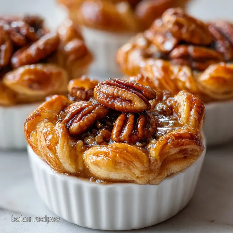 Easy Turtle Tassies: Chocolate and Pecan
