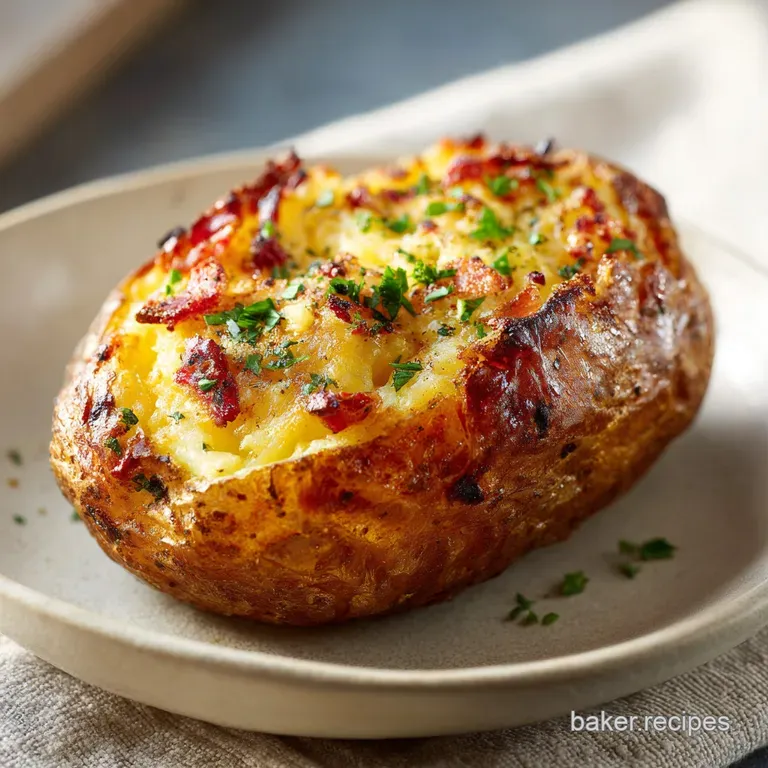 Twice Baked Potatoes Recipe: Crispy and Velvety