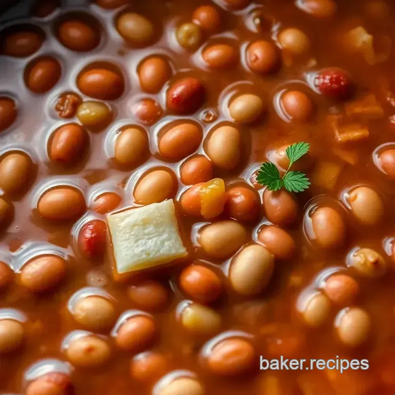 Ultimate 15 Bean Soup: Comfort Food presentation