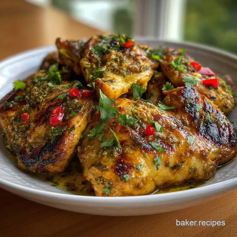 The Ultimate All-Rounder Chicken Marinade for Grilling presentation