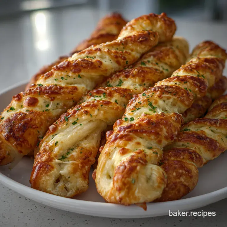Garlic Twist: Ultimate Cheesy Tear-and-Share Bread