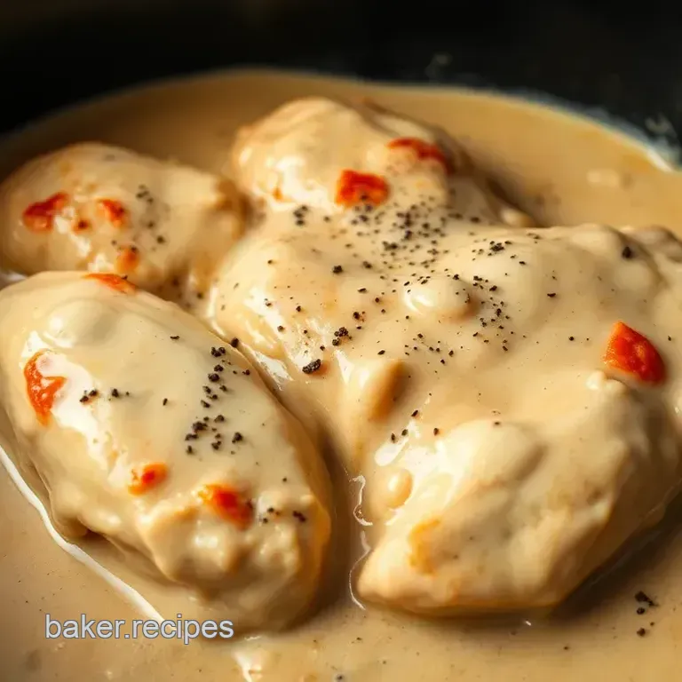 Ultimate Creamy Italian Slow Cooker Chicken Breasts