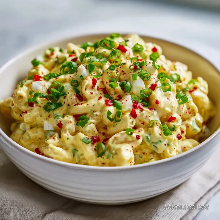 Deviled Egg Macaroni Salad: Elevated Picnic Classic
