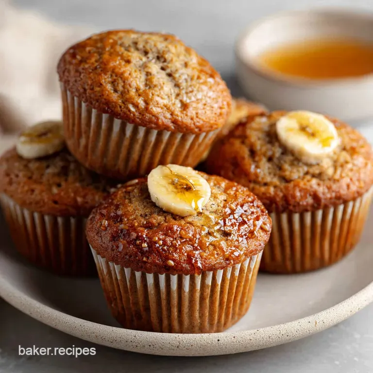 The Ultimate Moist Fluffy Vegan Banana Muffins a Cracking Classic presentation
